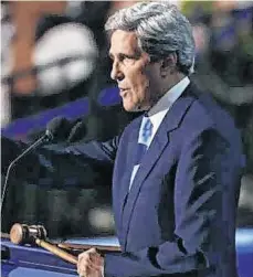  ?? ARCHIVO ?? John Kerry fue secretario de Estado entre 2013 y 2017.