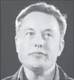  ??  ?? Elon Musk