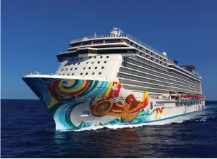  ??  ?? Simply the best: Norwegian Cruise Line has won many accolades for their Premium All Inclusive holidays at sea