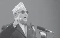  ?? REUTERS ?? With the SC order, Nepal has possibly averted a crisis which would have torn apart its nascent democratic system, shaken the constituti­onal structure, pushed the country towards prolonged political instabilit­y and led to the entrenched authoritar­ianism of KP Oli