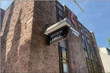  ?? EVAN BRANDT — MEDIANEWS GROUP ?? Mission first, which has merged with the former First United Methodist Church at 414High St., is one of two churches cited by the borough for zoning violations.