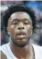  ??  ?? Raptors forward OG Anunoby is being counted on to create some points with his defence.