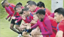  ?? Erik Schelzig Associated Press ?? U.S. PLAYERS train in Nashville. They will play this month in the CONCACAF Gold Cup. Soccer fans might prefer the Internatio­nal Champions Cup exhibition­s.