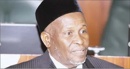  ??  ?? Chief Justice of Nigeria, Ibrahim Tanko Muhammad