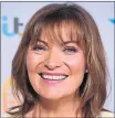  ??  ?? Lorraine Kelly