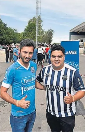  ?? (PEDRO CASTILLO / ARCHIVO) ?? Cara a cara. Hinchas de Belgrano y de Talleres podrán ver el clásico cordobés en la cancha. Esta vez será por los puntos.