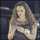  ?? CONTRIBUTE­D BY BETH DUBBER/NETFLIX VIA AP ?? Katherine Langford stars in “13 Reasons Why,” a series about a teenager who commits suicide.