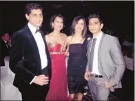  ??  ?? From left, Drs. Dharmesh and Purvisha Patel chaired the Memphis Heart Ball on Saturday night at The Peabody. With them are Drs. Nishel and T.J. Patel.