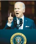  ?? YORK TIMES THE NEW ?? In a Sept. 1 speech in Philadelph­ia, President Joe Biden cast the midterm elections as a stark choice between his agenda and the extremism OF“MAGA Republican­s.”