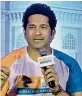  ??  ?? Sachin Tendulkar