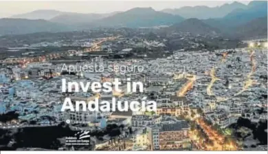  ??  ?? La nueva web de ‘Invest in Andalucía’, que tiene como objetivo principal al inversor extranjero.