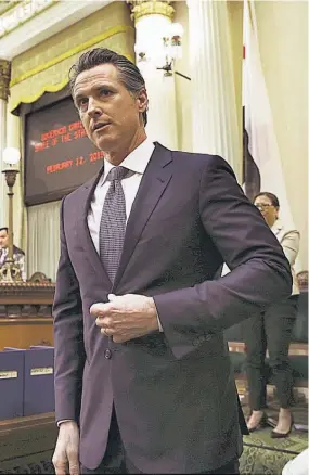  ??  ?? Esperanza. De momento, el Gobernador de California, Gavin Newsom, no ha dado ninguna declaració­n, pero su oficina estaba revisando el caso hace una semana.