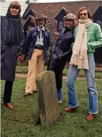  ?? ?? Rubettes ‘78...John Richardson, Tony Thorpe, Alan Williams and Mick Clark