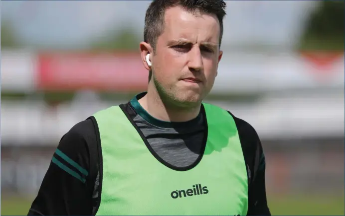  ?? ?? Fermanagh minor manager, Niall Mcelroy.