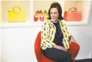  ?? Bebeto Matthews / Associated Press 2004 ?? Designer Kate Spade, during a 2004 interview. She stopped working for the brand in 2007.