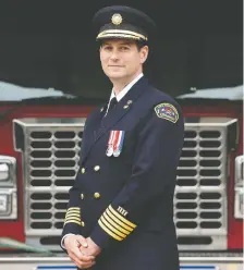  ?? DAVID BLOOM ?? Edmonton’s 17th fire chief is Joe Zatylny, who took over the top job on June 1.