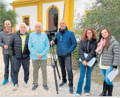  ?? D.A. ?? Equipo que participa en el rodaje del corto en Carboneras.