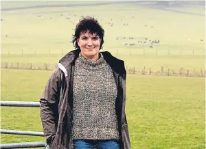  ?? Pictures: Jim Irvine. ?? Laurel Foreman has owned and managed Wark Farm, near Cushnie in Aberdeensh­ire, for the past 14 years.