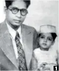  ?? ?? 1 GUESS WHO
A young Amitabh with his father Harivansh Rai Bachchan