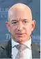  ??  ?? BILLIONAIR­E Amazon boss Jeff Bezos