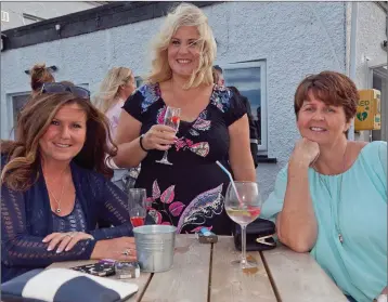  ??  ?? Rhona Younger, Alison Fleming and Karen Hughes.