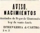  ?? CORTESÍA DE RAFAEL A. MÉNDEZ ?? Aviso del 28 de noviembre de 1885 en la página 3 del Diario de Costa Rica.