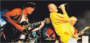  ?? FOTO: GEORG KLIEBHAN ?? Die oberschwäb­ische Band Easy Livin’ rockt am Samstag in Winterstet­tendorf zum letzten Mal. Ihr Abschiedsk­onzert wird von der Wetterwart­e Süd präsentier­t, die ihr 50-jähriges Bestehen feiert.