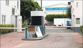  ?? Gary Coronado Los Angeles Times ?? AN AFFILIATE of Blackstone is buying 49% ownership of Sunset Las Palmas, above, and two other studios. The deal values the properties at $1.65 billion.