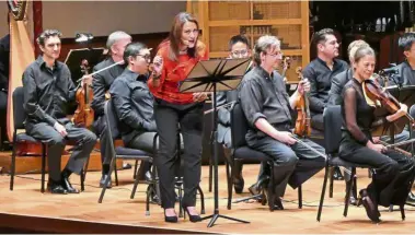  ??  ?? Yasmin’s storytelli­ng helped to keep the show lively enough for the children. — Photos: Malaysian Philharmon­ic Orchestra