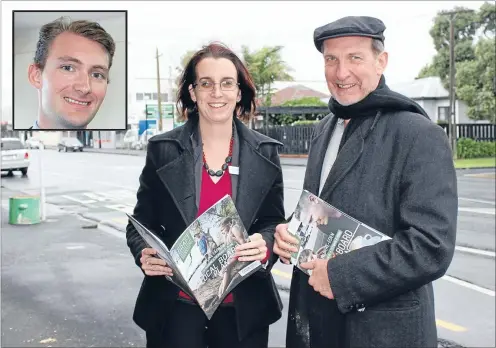  ??  ?? Shared view: Puketapapa Local Board chairwoman Julie Fairey and Albert Eden Local Board chairman Peter Haynes are keen for people to share their views on local board plans. Inset: Simon Randall