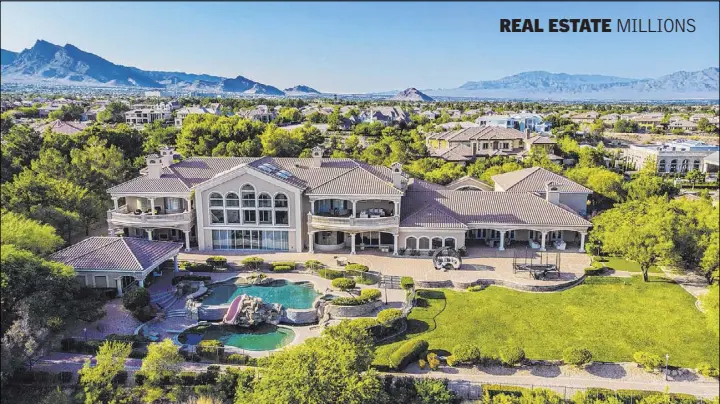  ?? Luxurious Real Estate ?? NBA center DeMarcus Cousins’ two-story home, 9511 Kings Gate Court, has 10 bedrooms, 12 bathrooms and a four-car garage. It was built in 2003 and measures 20,120 square feet. It recently sold for $7.5 million.