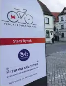  ??  ?? Stojaki na terenie wypożyczal­ni wciąż puste – trwa tzw. przerwa sezonowa