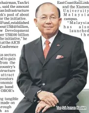  ??  ?? Tan Sri Azman Hashim