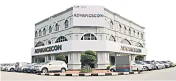  ??  ?? Advancecon Sarawak has bagged its single-largest earthworks contract worth RM153.5 million to undertake earthworks in Samalaju Industrial Park, Bintulu, Sarawak.