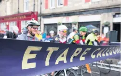  ??  ?? Secure Councillor­s have give the go ahead for Etape to take place until at least 2023