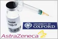  ?? Joel Saget / AFP via Getty Images ?? The COVID-19 vaccine developed by the British drugs group AstraZenec­a and the University of Oxford.