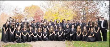  ??  ?? The Kenyon College Chamber Singers will perform at 7 p.m. March 8 at Northwest Presbyteri­an Church.