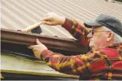  ?? SHUTTERUPI­RELAND/DREAMSTIME/TNS ?? Gutters do a lot more than direct water away from your house. They’re an essential defensive measure protecting your yard, foundation, roof, fascia, soffits and even basement from long-term water damage