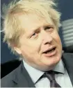  ??  ?? BORIS JOHNSON