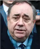  ??  ?? COMPLAINTS: Alex Salmond