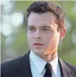 ??  ?? Frank Forbes (Alden Ehrenreich) is a young driver driven to go far in his career.