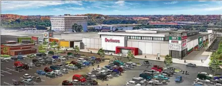  ?? SUBMITTED PHOTO ?? An artist’s rendering of Plymouth Meeting Mall shows what the former site of Macy’s department store will look like next spring.