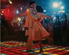  ??  ?? «La febbre del sabato sera». John Travolta è Tony Manero nell’omonimo film di John Badham (1978)