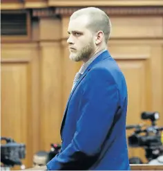  ?? Picture: Esa Alexander ?? Henri van Breda was found guilty this week of the murder of his parents and brother and the attempted murder of his sister.