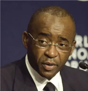  ?? ?? Econet founder Strive Masiyiwa is the first black billionair­e to enter the Sunday Times Rich List..