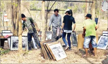  ?? AVPC ?? Thousands of participan­ts descended upon Anlong Veng to take part in various events over the weekend.