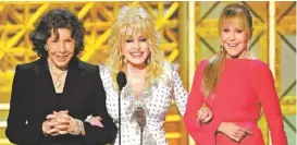  ??  ?? Lily Tomlin, Dolly Parton y Jane Fonda.