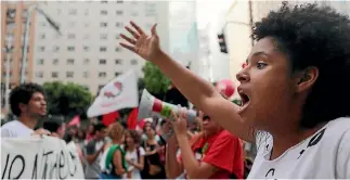  ?? PHOTO: GETTY IMAGES ?? Industrial action brought major cities in Brazil to a standstill.