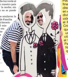  ?? TENORIO. ALONSO ?? Los gays meterán presión en la Corte Interameri­cana.