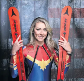  ??  ?? Mikaela Shiffrin na početku sezone želi vidjeti je li brža i bolja nego prošle sezone te je li tijekom ljeta uspjela popraviti neke stvari